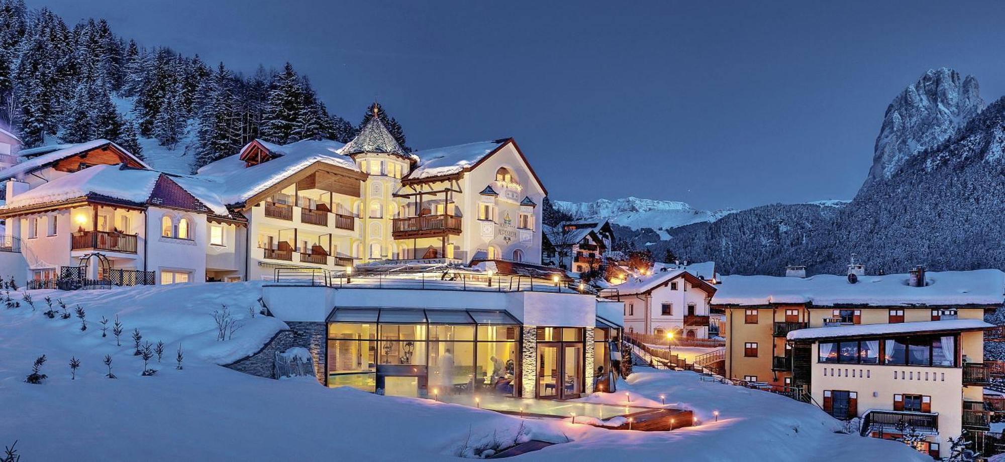 Alpenheim Charming & Spa Hotel Ortisei Kültér fotó