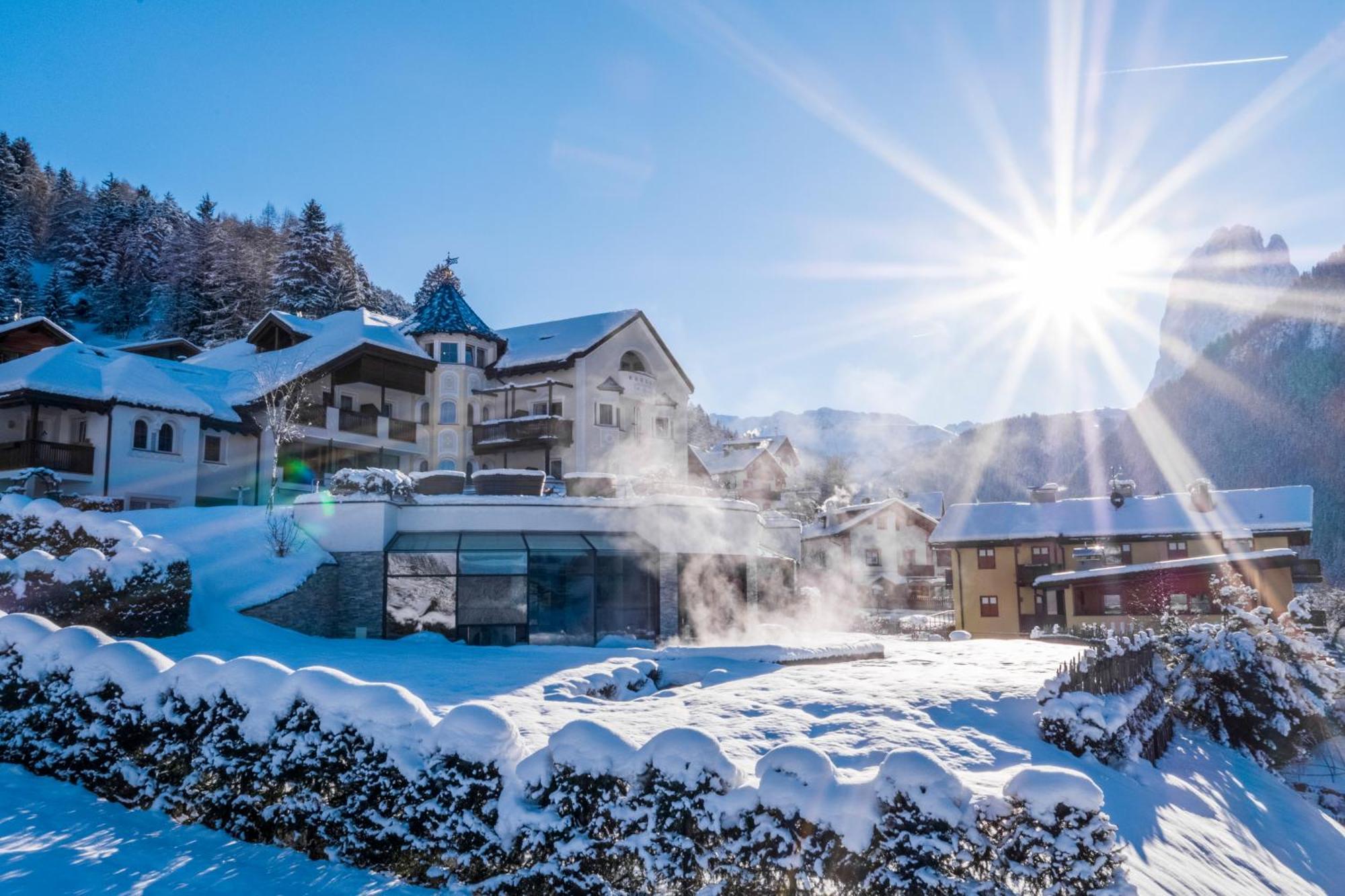 Alpenheim Charming & Spa Hotel Ortisei Kültér fotó